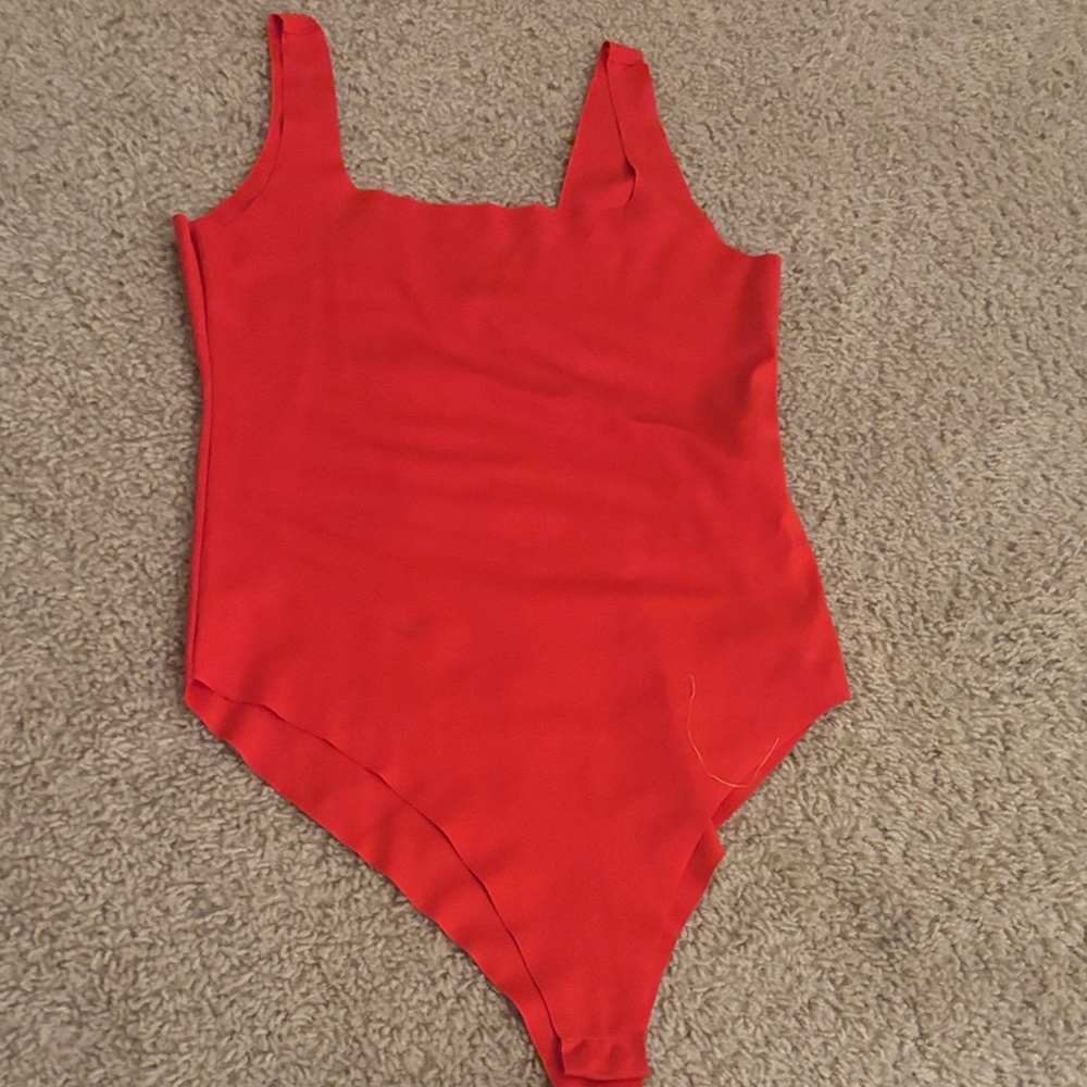 Zara Bold Red Top